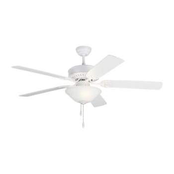 Image for Generation Lighting Haven Dc Led 52 " Indoor Matte White Ceiling Fan With Light Kit from HD Supply