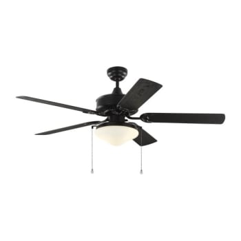Image for Generation Lighting Haven 52 " Indoor/outdoor Matte Black Led Ceiling Fan Light Kit from HD Supply