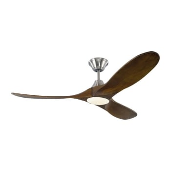 Image for Generation Lighting Maverick Ii 52" Int Led Outdoor Steel Ceiling Fan Dark Blades Remote from HD Supply