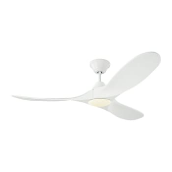 Image for Generation Lighting Maverick Ii 52" Int Led Outdoor White Ceiling Fan Dc Motor Remote from HD Supply