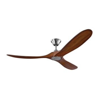 Image for Generation Lighting Maverick 60" Outdoor Steel Ceiling Fan Balsa Blade Dc 6-Speed Remote from HD Supply