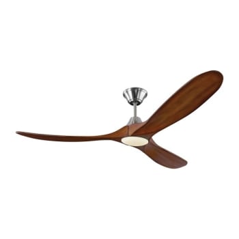 Image for Generation Lighting Maverick Led 60" Outdoor Steel Ceiling Fan Koa Blades Dc Remote from HD Supply