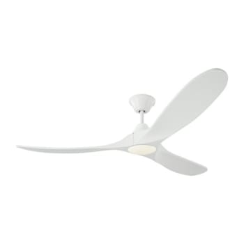 Image for Generation Lighting Maverick Led 60" Int Led Outdoor White Ceiling Fan W/ 6-Speed Remote from HD Supply