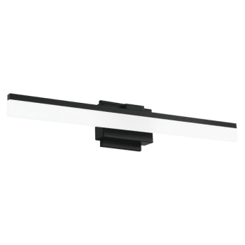 Image for Eglo Palmital 1 23.46" Matte Black Led Vanity Light from HD Supply