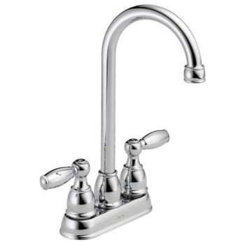 Delta Foundations Two Handle Bar Faucet In Chrome