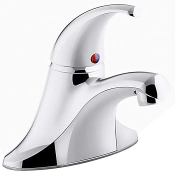 Image for Kohler Coralais 4" Centerset 1-Handle Bathroom Faucet-Metal Pop-Up Drain from HD Supply