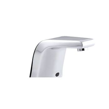 Image for Kohler Sculpted Battery-Powered 1 Hole Touchless Bathroom Faucet Polished Chrome from HD Supply