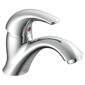 Image for Delta Commercial 1 Hole 1-Handle Bathroom Faucet Chrome from HD Supply
