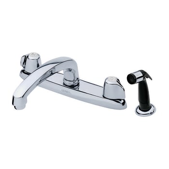 Image for Gerber Classics 2-Handle Sprayer Kitchen Faucet Chrome from HD Supply