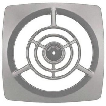 Image for Broan Metal Exhaust Fan Grille - Silver from HD Supply
