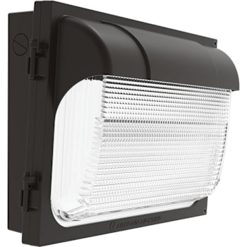 Lithonia Lighting Led Wall Pack With Adjustable Lumen Output And Photocell