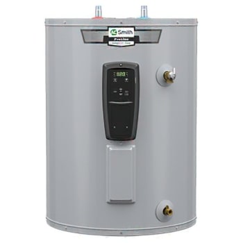 A. O. Smith® 48-Gallon Lowboy Electric Grid-Capable Water Heater 26.5" D X 34" H