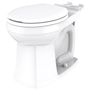 Gerber Avalanche® 1.28/1.6 Gpf Single Flush Ada Round Front Toilet Bowl In White