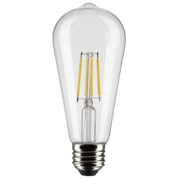 Image for Satco 5w St19 Led Bulb Clear Medium Base 90 Cri 2700k 120v Package Of 6 from HD Supply