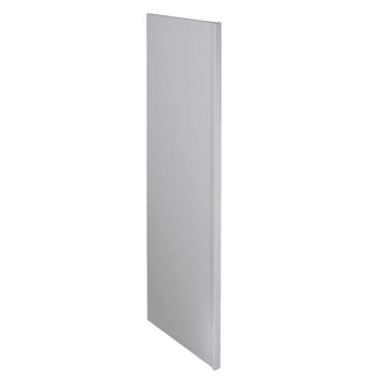Express Shaker 3 In. W X 24 In. D X 84 In. H Refrigerator End Panel In Veiled Gray