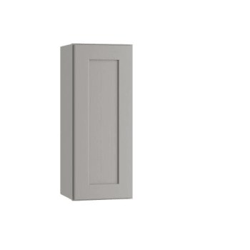 Image for Express Shaker 9 In W X 12 In D X 30 In H Assembled Plywood Wall Kitchen Cabinet In Veiled Gray With Shelves Left from HD Supply