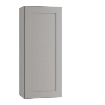 Image for Express Shaker 18 In W X 12 In D X 36 In H Assembled Plywood Wall Kitchen Cabinet In Veiled Gray With Shelves Left from HD Supply