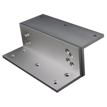 Image for Bea Clear Anodized L And Z Maglock Bracket Kit (Satin Aluminum) from HD Supply