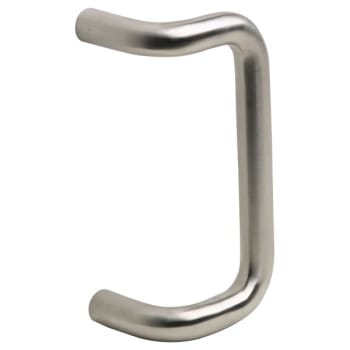Image for Ives 90° Offset Door Pull, Satin Chrome, 12" Ctc, 1" Diameter, Type O Mounting from HD Supply