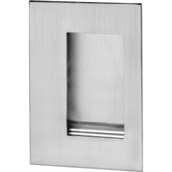 Image for Rockwood Satin Stainless Steel Flush Pull With Lugs 5 X 3.5" from HD Supply