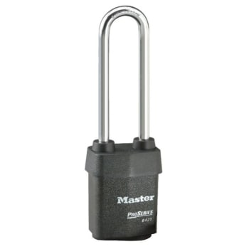 Image for Master Lock 1-1/8 in SFIC Steel Keyed Different 6-Pin Padlock from HD Supply