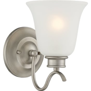 Image for Designers Fountain Montego 5.75 in. 1-Light Incandescent Bath Vanity Fixture (Matte Pewter) from HD Supply