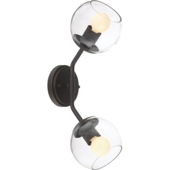 Image for Designers Fountain Meridian 7 in. 2-Light Incandescent Wall Sconce from HD Supply
