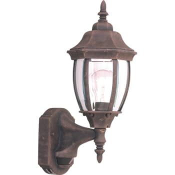 Image for Designers Fountain Tiverton 6.25 x 16.25 in. 1-Light Outdoor Lantern (Autumn Gold) from HD Supply