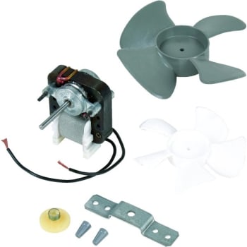 Supco Exhaust Fan Motor Kit, Two Blades And Mounting Hardware, 120 Volt, 1 Speed