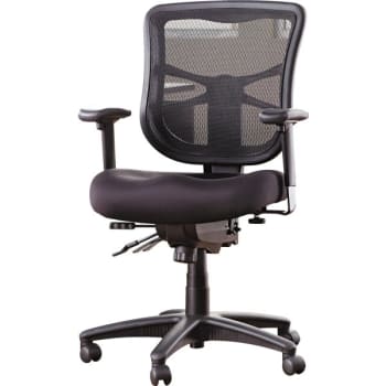 Image for Alera® Elusion Series Mesh Mid-Back Multifunction Chair, Black from HD Supply