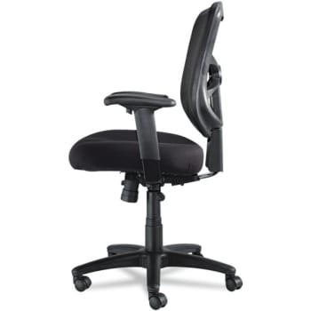 Alera Elusion Series Mesh Mid Back Swivel Tilt Chair Black Hd Supply