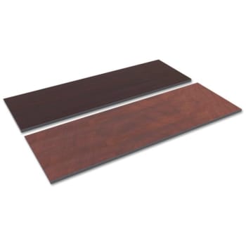 Image for Alera® Reversible Laminate Table Top, 71-1/2W X 23-5/8, Med Cherry/Mahogany from HD Supply