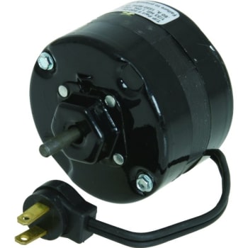 Enclosed Counter-Clockwise Exhaust Fan Motor, 120 Volt, .60 Amp, 1,550 Rpm