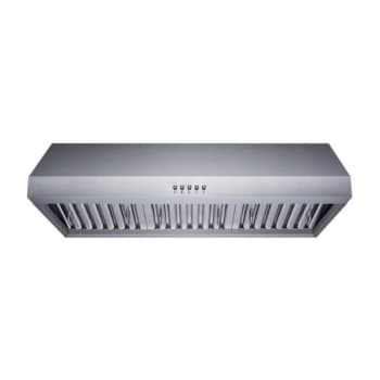 Winflo 36" Ducted Stainless Steel Under Cabinet Range Hood