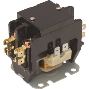 Supco 31 Amp Contactor, Double Pole, 24 Volt Coil