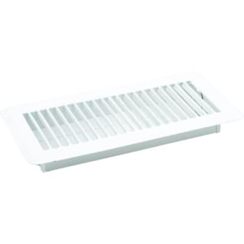 Image for 4x12" White Floor Register from HD Supply