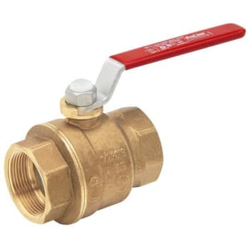 Image for Proline® Valve Ball, 1-1/4", Fullport, 600 Psi Wog, 150 Psi Wsp, Brass, Leadfree from HD Supply