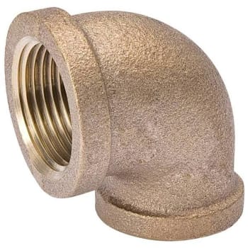 Image for Southland 90° Red Brass Reducing Elbow, 1/2 X 3/8", 125 Psi, No Lead Compliant from HD Supply