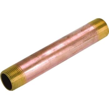 Image for Southland Brass Nipple, 1/4 X 5", 125 Psi, -20 To 400° F, Threaded Both Ends from HD Supply
