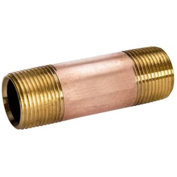 Image for Southland Brass Nipple, 3/4 X 3-1/2", 125 Psi, -20 To 400° F, Threaded Both Ends from HD Supply