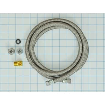 Image for General Electric Replacement Dishwasher Braided Connector Kit, Part# WX28X326 from HD Supply