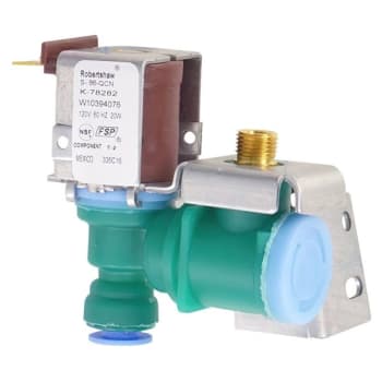Image for Whirlpool Replacement Water Inlet Valve For Refrigerator, Part# WPW10394076 from HD Supply