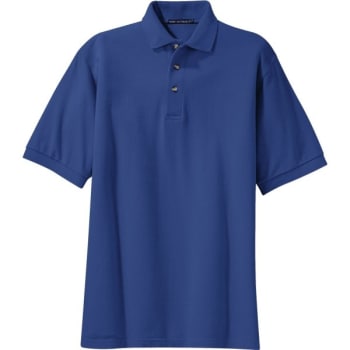 Port Authority® Men's Custom Heavyweight Cotton Pique Polo Shirt