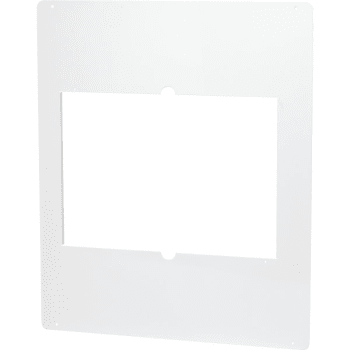 Image for Cadet Com-Pak Twin Wall Heater White Adapter Plate from HD Supply