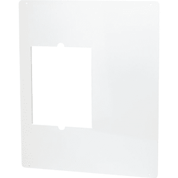 Image for Cadet Com-Pak Wall Heater White Adapter Plate from HD Supply