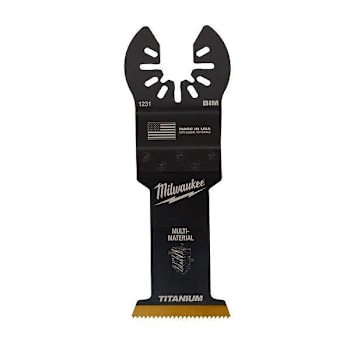 Image for Milwaukee 1-3/8 In. Titanium Bi-Metal Universal Fit Wood/Metal Cutting Blade from HD Supply