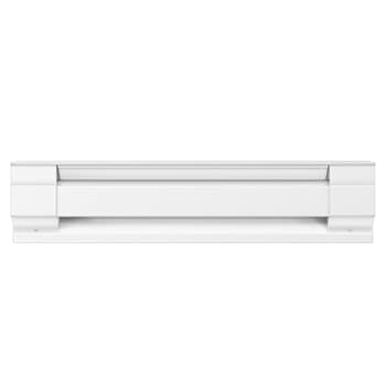 Cadet 30" Front-Discharge Baseboard Heater, White, 500/375W, 240/208V
