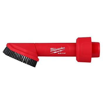 Milwaukee Air-Tip Rotating Corner Brush Tool Vacuum Attachment