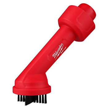 Milwaukee Air-Tip Cross Brush Wet/Dry Vacuum Attachment