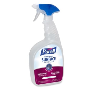 Image for Purell Foodservice Sanitizer Spray 32 Oz. Capped Bottle Spray Trigger Case Of 6 from HD Supply